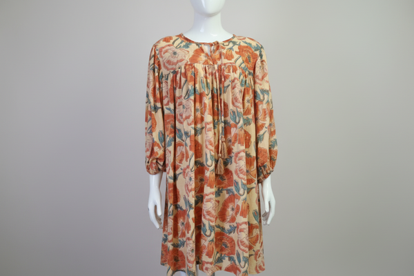Orange Poppy Dress or Top