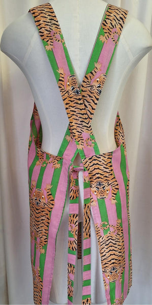 Smock Apron - Tiger Pink