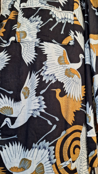 Cotton Pyjamas - Flying Crane