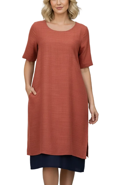 Silk Blend Kaftan dress