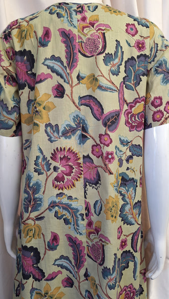 Exotic Lilac Flower Dress