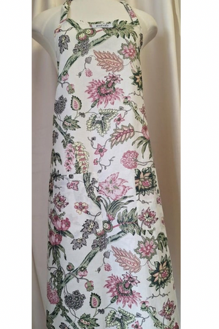 Apron - White Floral