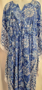 Anokhi Tie Kaftan - Blue