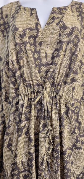 Anokhi Tie Kaftan - Tiger