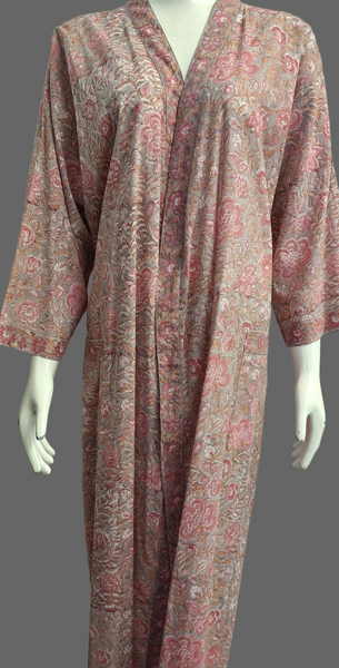 Anokhi Style Robe – Pink Floral
