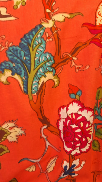 Cotton Robe  - Tree of Life - Mango