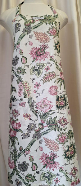 Apron - White Floral