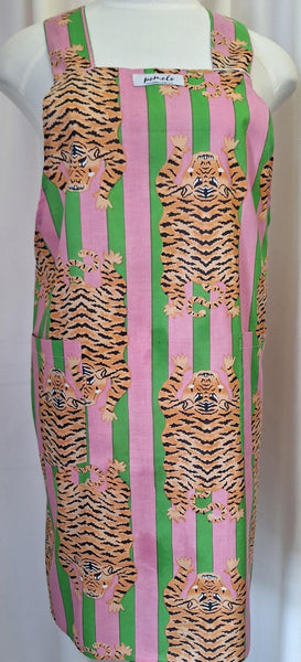 Smock Apron - Tiger Pink