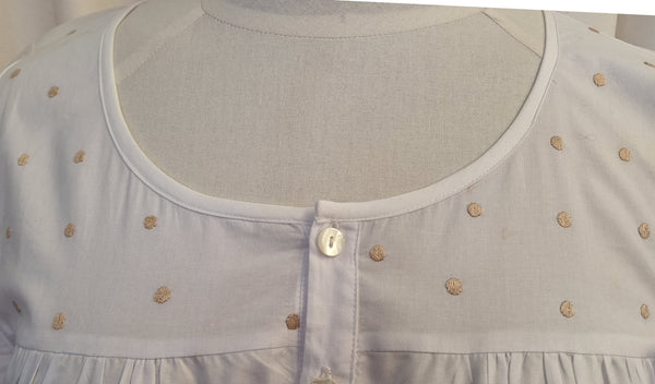 Short Sleeve – Gold Dots