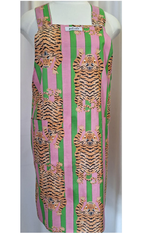 Smock Apron - Tiger Pink