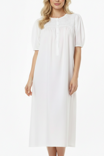 Button Front Nightdress