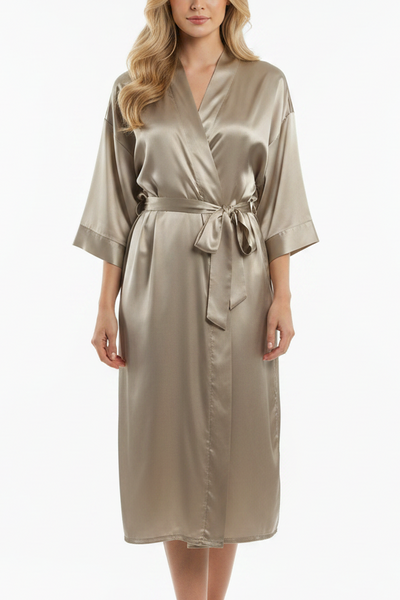 Kimono Robe - Champagne