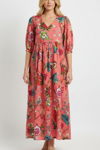 Summer Mango Dress