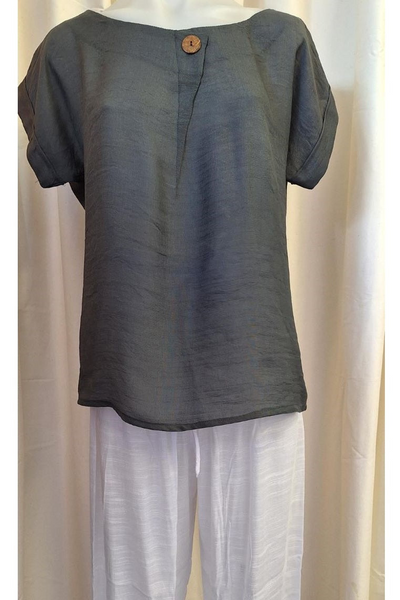Colleen Top Charcoal