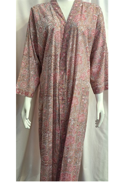 Anokhi Style Robe – Pink Floral