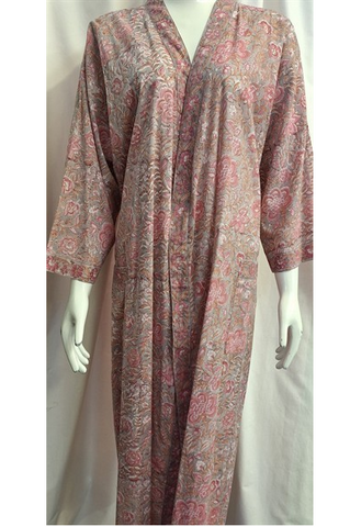 Anokhi Style Robe – Pink Floral