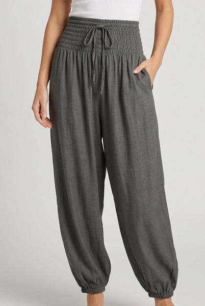 Harem Pants - Charcoal