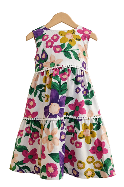 Floral Tiered Dress