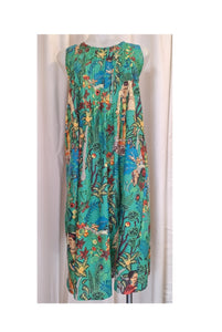 Frida Kahlo Dress - Green