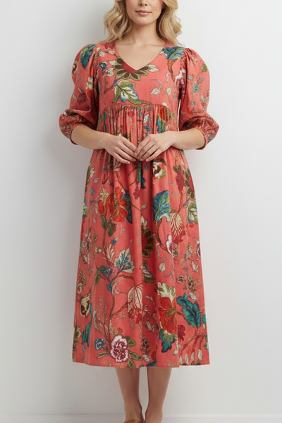 Summer Mango Dress