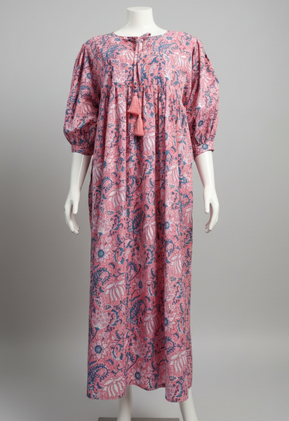 Pink Floral Dress - Lullaby New Zealand