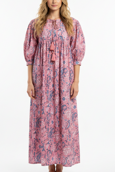 Pink Floral Dress