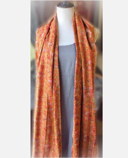 Recycled Silk Sari Scarf, [product type], Lullaby New Zealand