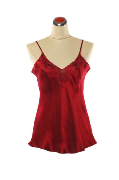 Strappy Silk Camisole, [product type], Lullaby New Zealand
