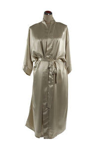 Silk Satin Kimono Style Robe, [product type], Lullaby New Zealand